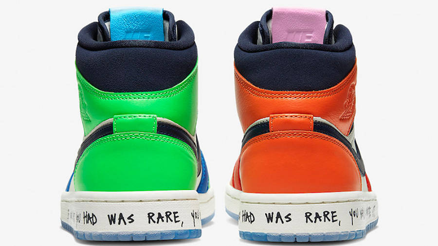 Air Jordan 1 Mid "Fearless" by Melody Ehsani