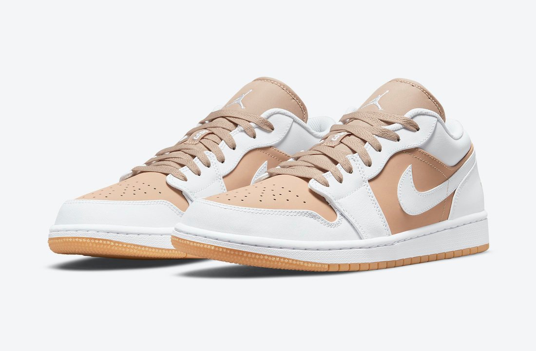 Air Jordan 1 Low "White Tan"
