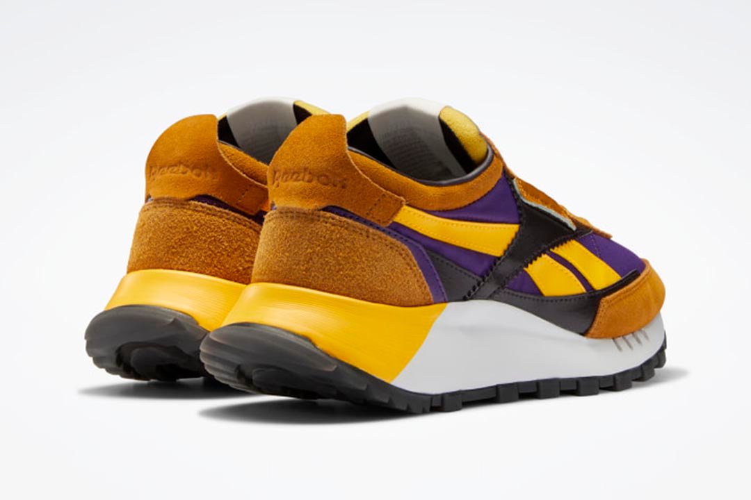 Reebok Classic Leather Legacy "Rich Ochre Regal Purple Midnight Shadow"